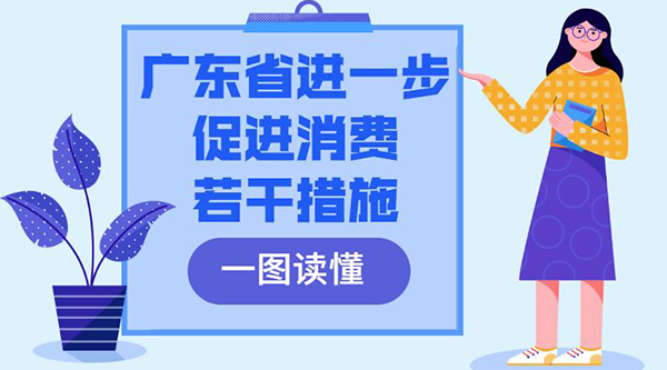 一圖讀懂廣東省進(jìn)一步促進(jìn)消費若干措施