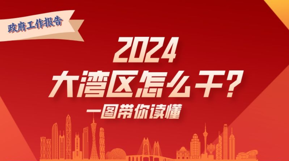 2024年，大灣區怎么干？一圖讀懂→