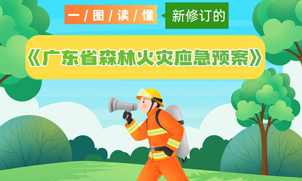 一圖讀懂新修訂的《廣東省森林火災應急預案》